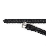 アリゲーターメッシュベルト ブラック