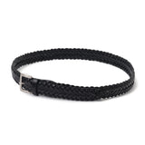 アリゲーターメッシュベルト ブラック