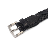 アリゲーターメッシュベルト ブラック