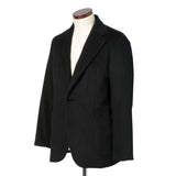 グアナコ15% カシミヤ85% ブラックジャケット