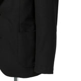 グアナコ15% カシミヤ85% ブラックジャケット