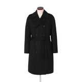 Loro Piana カシミヤダブルフェイスコート ブラック