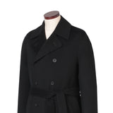 Loro Piana カシミヤダブルフェイスコート ブラック