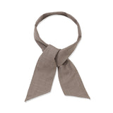 【1/24(土)13:00販売開始予定】Ermenegildo Zegna シルクウールリネン 千鳥柄 ネッカチーフ グレージュ