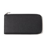 トリヨン・モーリス L字 ロングジップウォレット ブラック