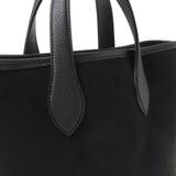 COMODO ミニトート トリヨン・モーリス×ウルトラスエード ブラック