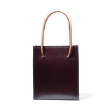 LIBERO ミニバッグ コードバン バーガンディー×ブラック