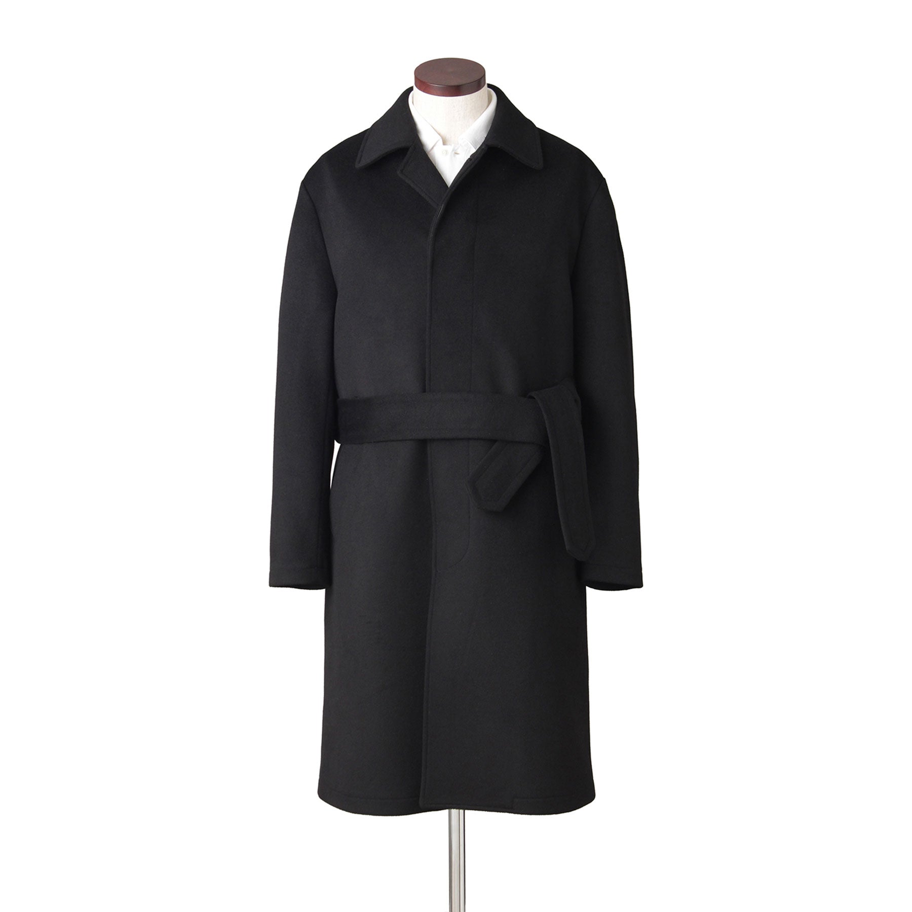 Finjack（フィンジャック）ウールカシミヤ シングルバルカラーコート