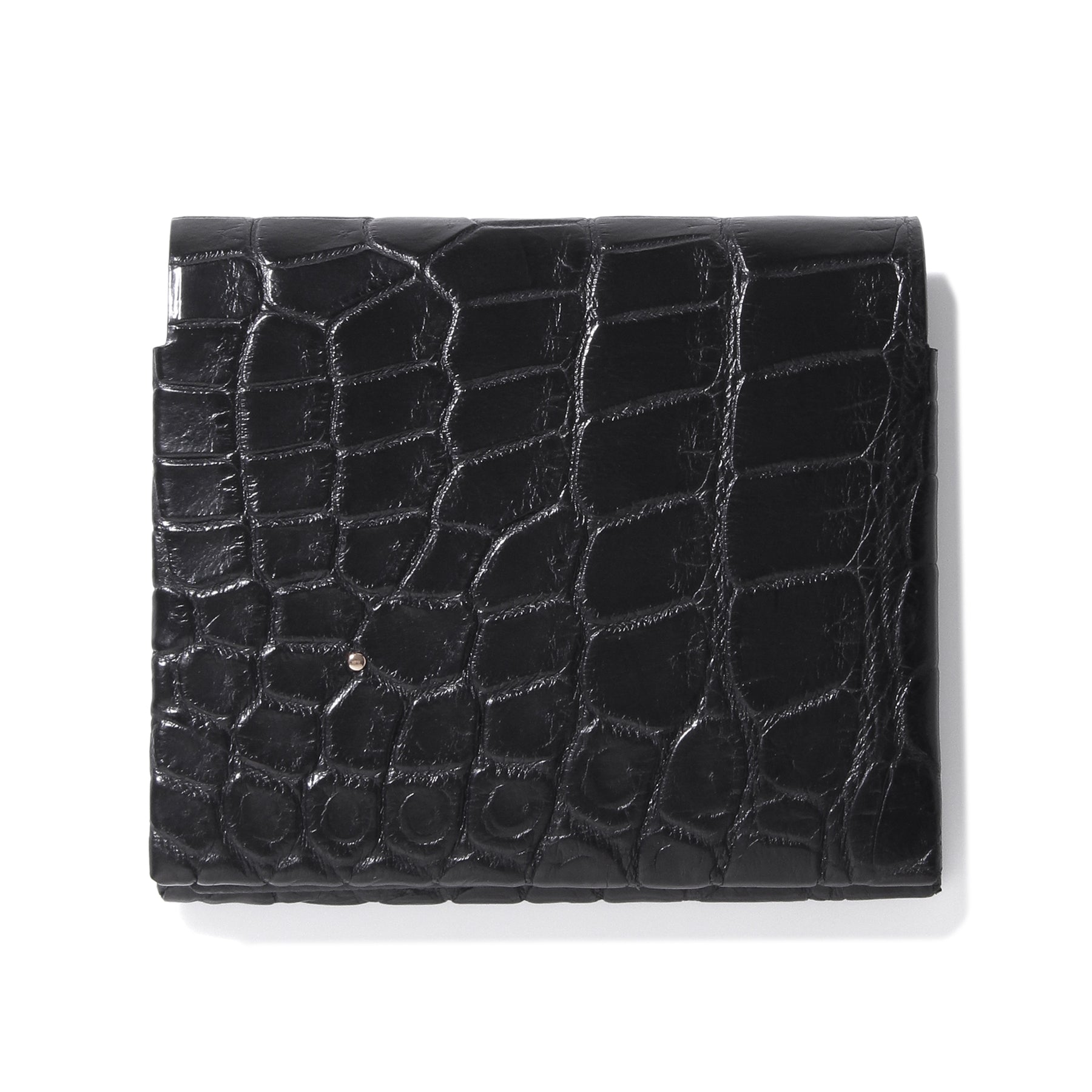 TMBH 葉合わせ 札 ポロサスクロコ T・MBH 葉合せ2つ折り財布 ポロサスクロコダイル【MASTERPLAN