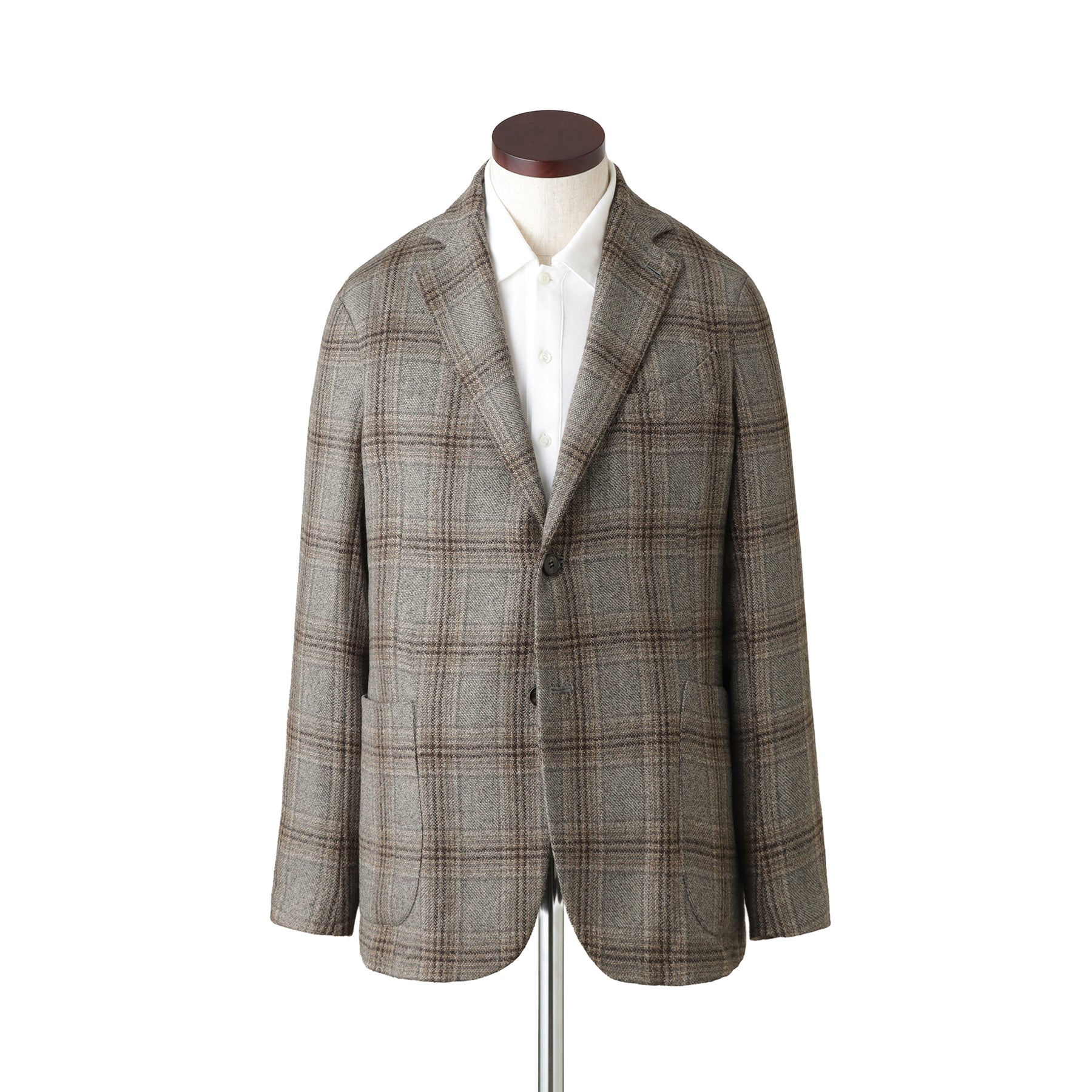 Finjack（フィンジャック）Lanificio di Pray カシミヤ チェック