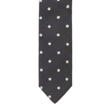 【1/13(火) 19:00販売開始予定 】「福島ティアモ雄介氏 完全監修」ポルカドット シルクタイ チャコールグレー