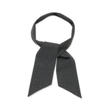 【1/24(土)13:00販売開始予定】SUPER140 ウール ネッカチーフ グレー