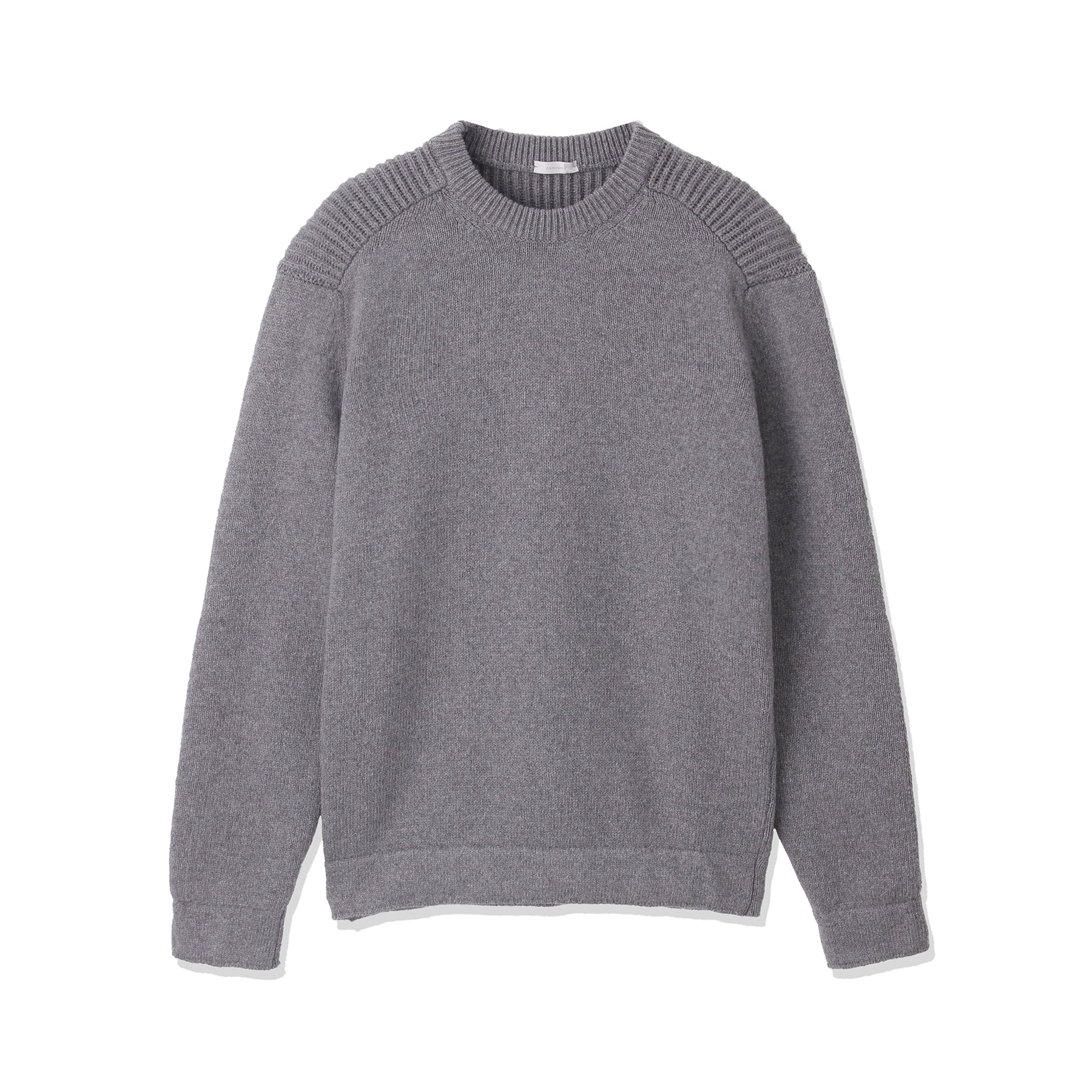 nomiamo（ノミアモ）「干場義雅氏別注」 カシミヤミドルゲージ