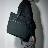 JOHN キャンバスレザー トートバッグ