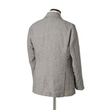 ハードマンズリネン ハウンドトゥース ジャケット