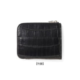 【11/27(木)19:00 販売開始予定】クロコダイル L字ジップウォレット ブラック
