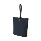 【1/31(土)13:00 販売開始予定】MICHAEL キャンバスレザー ワンハンドバッグ ネイビー