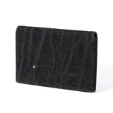 葉合せ名刺カードケース 象革