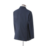 【4/9(木)19:00販売開始予定】ウールストレッチ シアサッカー ジャケット ネイビー