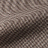 【1/24(土)13:00販売開始予定】Ermenegildo Zegna シルクウールリネン 千鳥柄 ネッカチーフ グレージュ