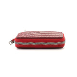 クロコダイル スマートキーケース レッド