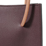 LIBERO ミニバッグ トリヨン・モーリス バーガンディー×ブラック