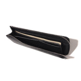 トリヨン・モーリス L字 ロングジップウォレット ブラック