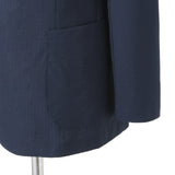 【4/9(木)19:00販売開始予定】ウールストレッチ シアサッカー ジャケット ネイビー