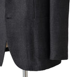 VITALE BARBERIS CANONICO ウール グレンチェックジャケット チャコールグレー