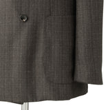 【11月中旬〜下旬頃発送予定】ヴィンテージカシミヤ ブラウングレー ダブルジャケット