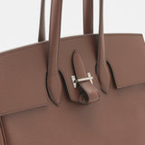 PATTINA フラップトートバッグ アルデンヌ マロン