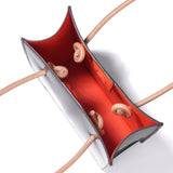 LIBERO ミニバッグ コードバン バーガンディー×ブラック