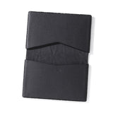 葉合せ名刺カードケース 象革