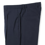 【4/9(木)19:00販売開始予定】ウールストレッチ シアサッカー ドローコードトラウザーズ ネイビー