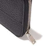 トリヨン・モーリス L字 ジップウォレット ブラック