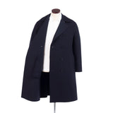 COLOMBO カシミヤ ダブルフェイスコート ネイビー