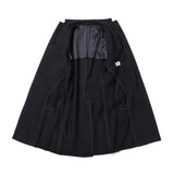 ウールカシミヤブラック シングルチェスターコート