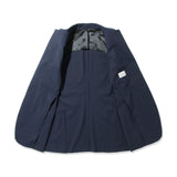 【4/9(木)19:00販売開始予定】ウールストレッチ シアサッカー ジャケット ネイビー