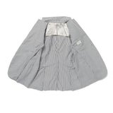 シャツファブリック コットンストライプジャケット