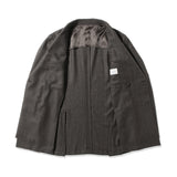 【11月中旬〜下旬頃発送予定】ヴィンテージカシミヤ ブラウングレー ダブルジャケット