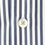 セミワイドカラーシャツ ロンドンストライプ ネイビー