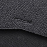 葉合せ2つ折り財布 象革