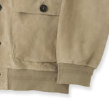 ライトウエイトスエード バルスタリーノブルゾン ベージュ