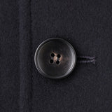 カシミヤダブルチェスターコート ネイビー