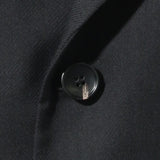 カシミヤシルク ネイビーダイアゴナル ダブルジャケット