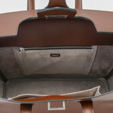 PATTINA フラップトートバッグ アルデンヌ マロン