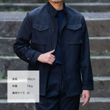 【10/22(木)19:00販売開始予定】高密度ウールギャバジン M65フィールドジャケット ネイビー