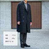 Loro Piana カシミヤダブルフェイスコート ブラック