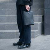 MICHAEL キャンバスレザー ワンハンドバッグ