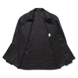ハードマンズリネン CPOシャツジャケット ブラック
